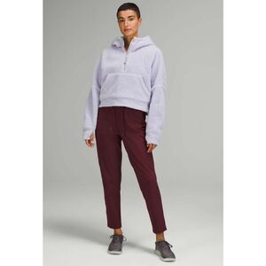 Lululemon Stretch High-Rise Pant 7/8 Length Red Merlot Size 4